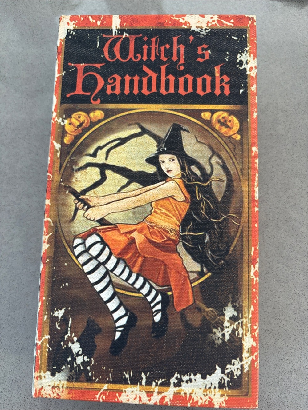 Decorative Halloween Book Box
